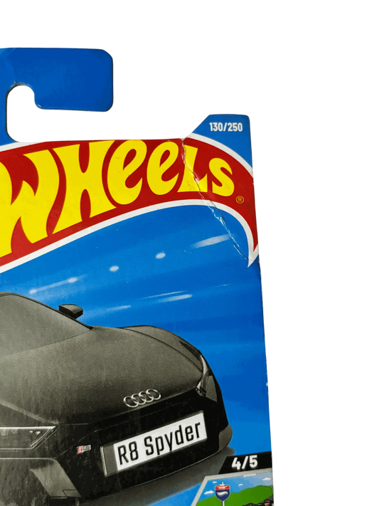 Audi R8 Spyder 2019 Black Hot Wheels