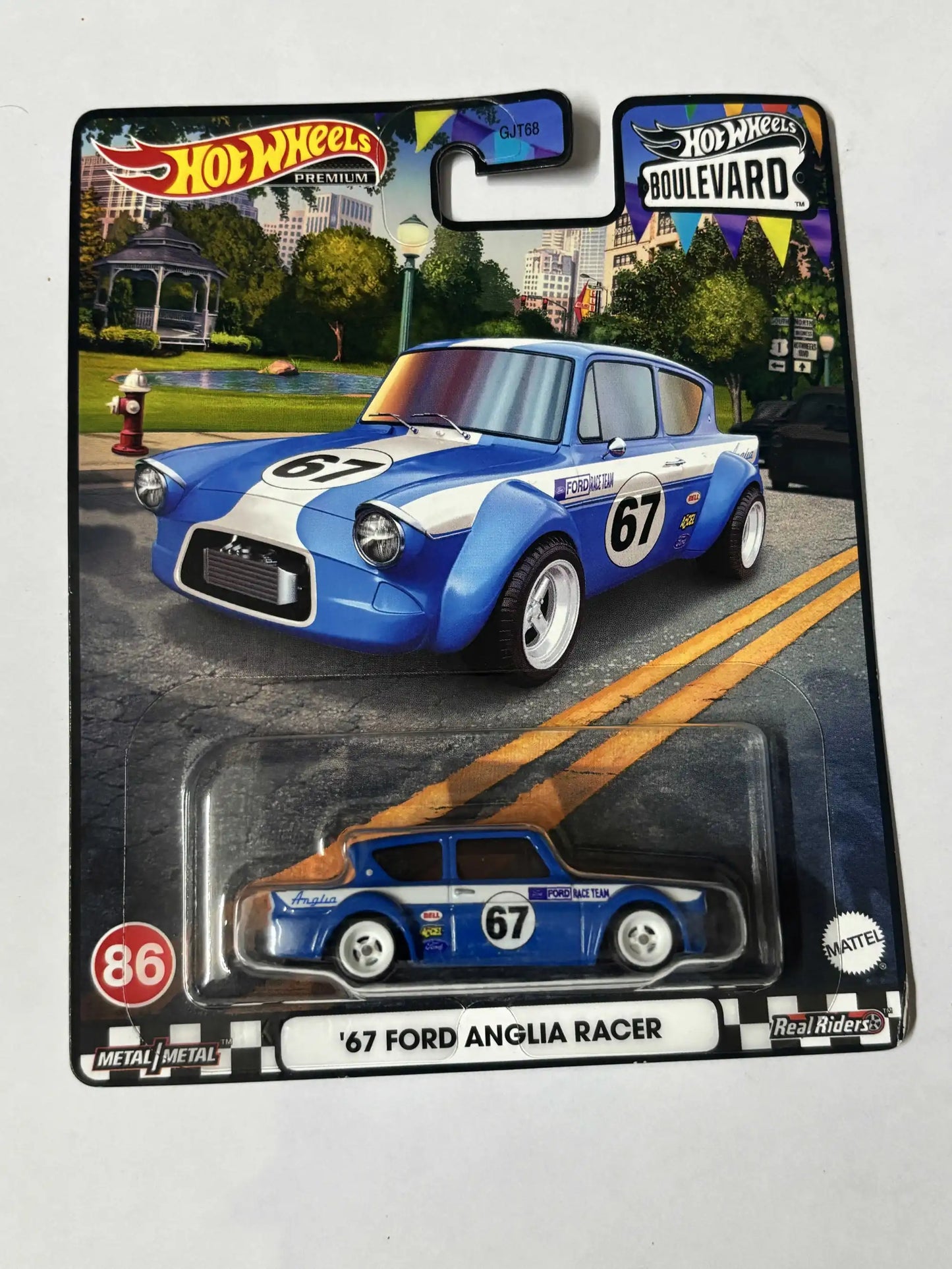 67 Ford Anglia Racer Hot Wheels Premium