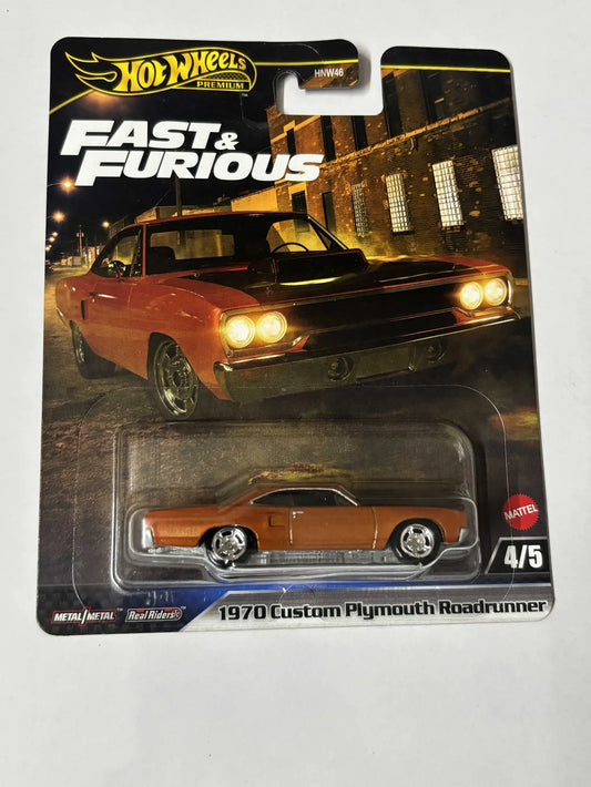 1970 Custom Plymouth Roadrunner Hot Wheels Premium