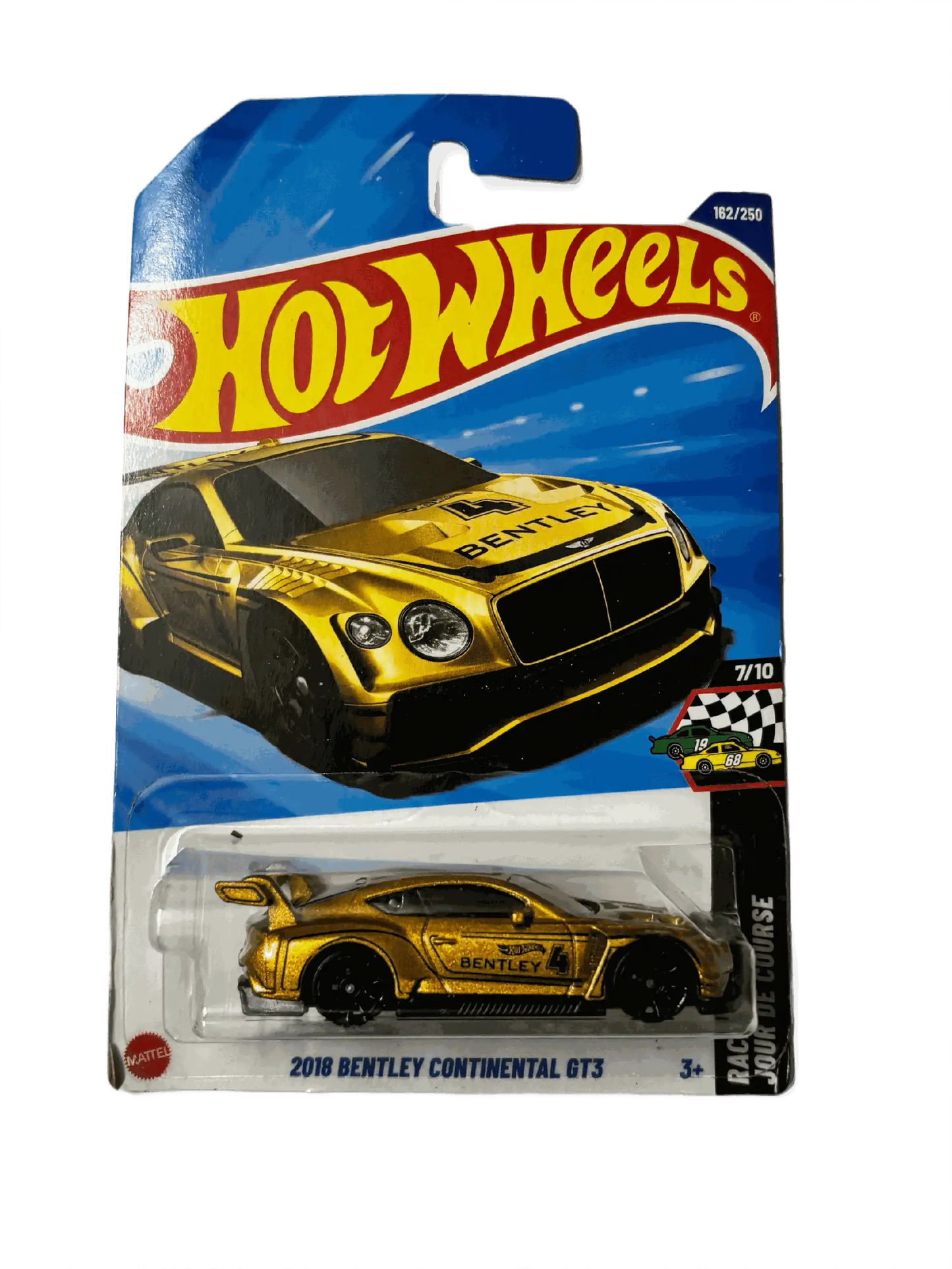 Bentley 2018 Continental GT3 Golden Hot Wheels