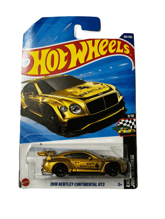 Bentley 2018 Continental GT3 Golden Hot Wheels