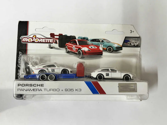 Porsche Panamera Turbo + 935 K3 Majorette