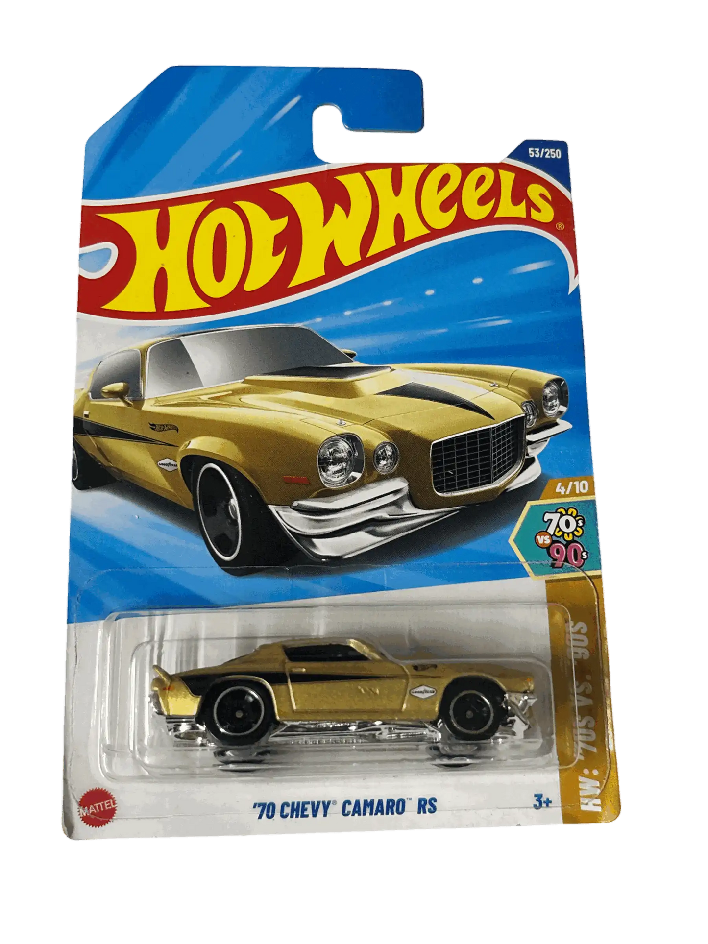 Chevrolet 1970 Camaro RS Golden Hot Wheels
