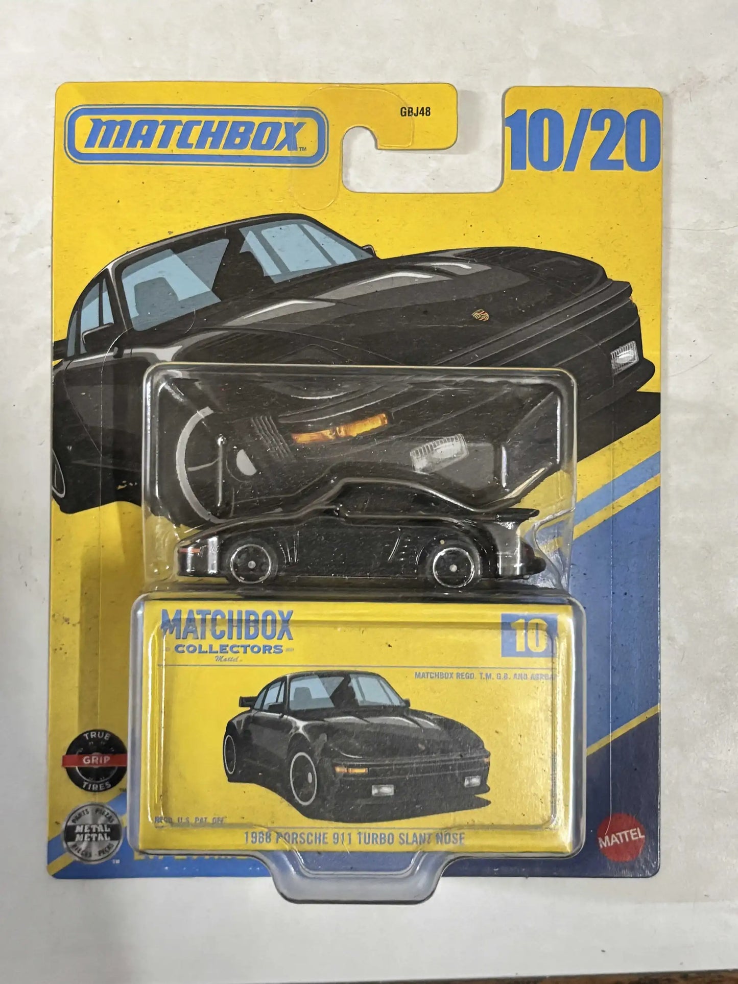 1986 Porsche 911 Turbo Slammer Matchbox