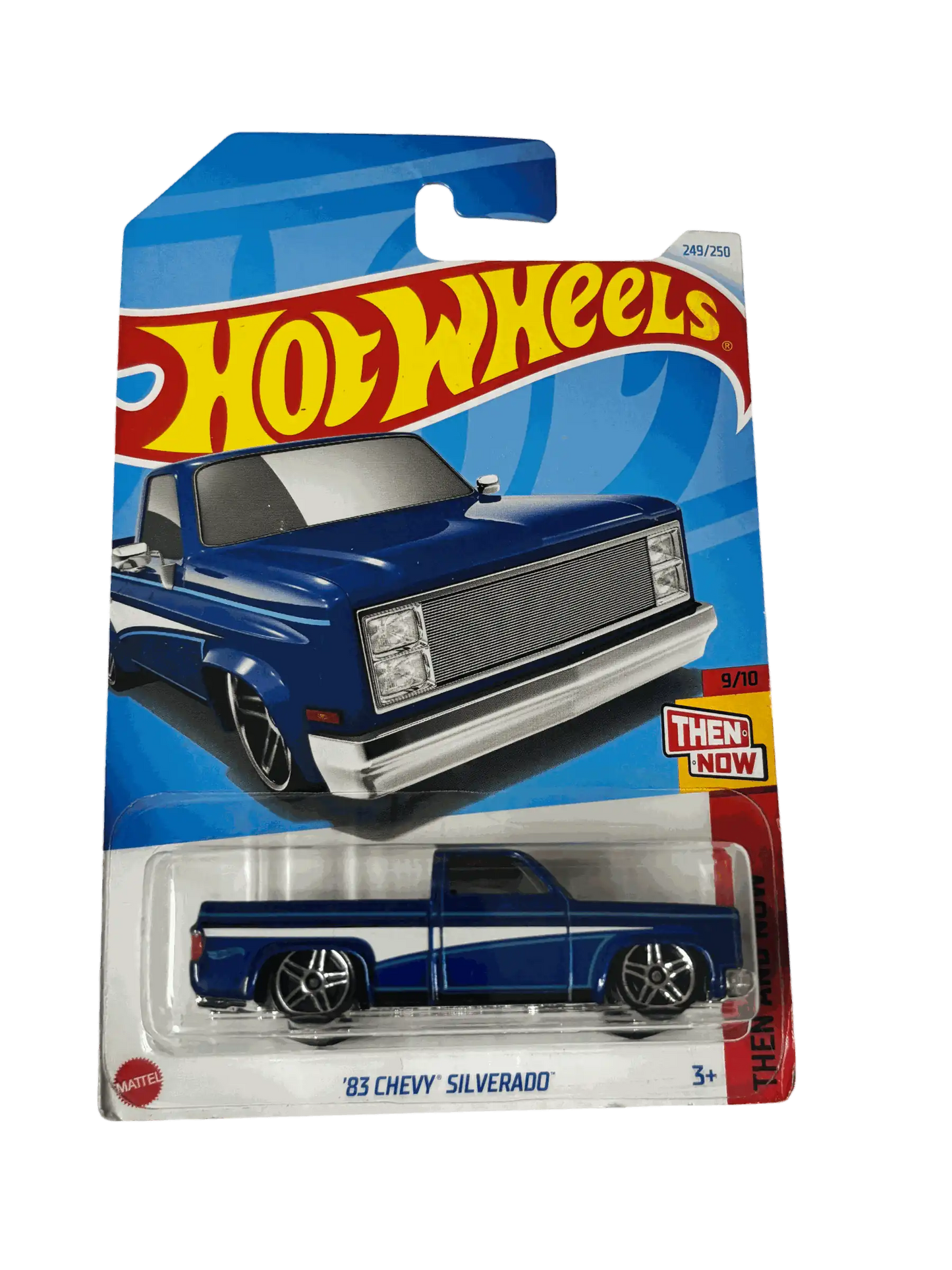 Chevrolet 1983 Silverado Blue Hot Wheels
