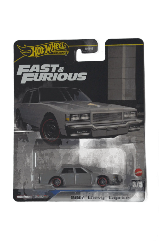 Chevrolet 1987 Caprice Grey Hot Wheels Premium