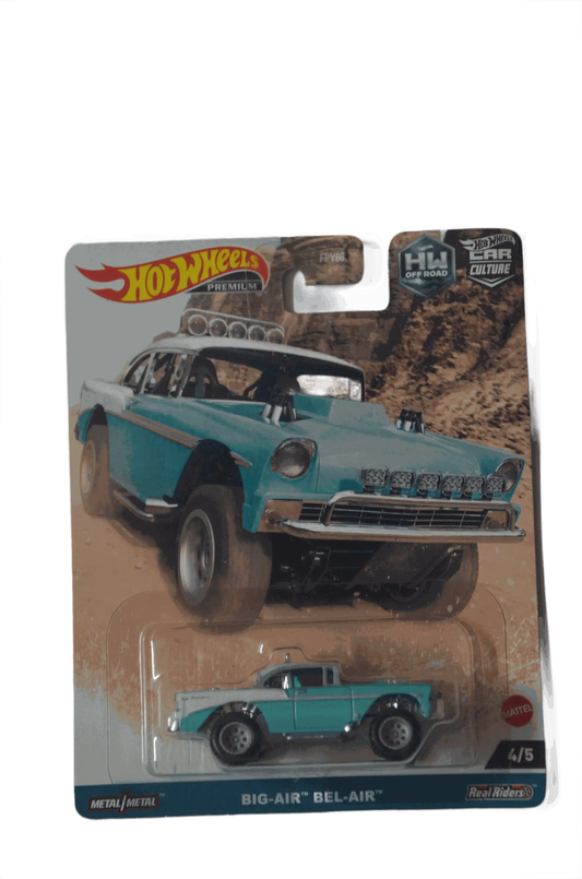 Chevrolet Big Air Bel Air Light Blue Hot Wheels Premium