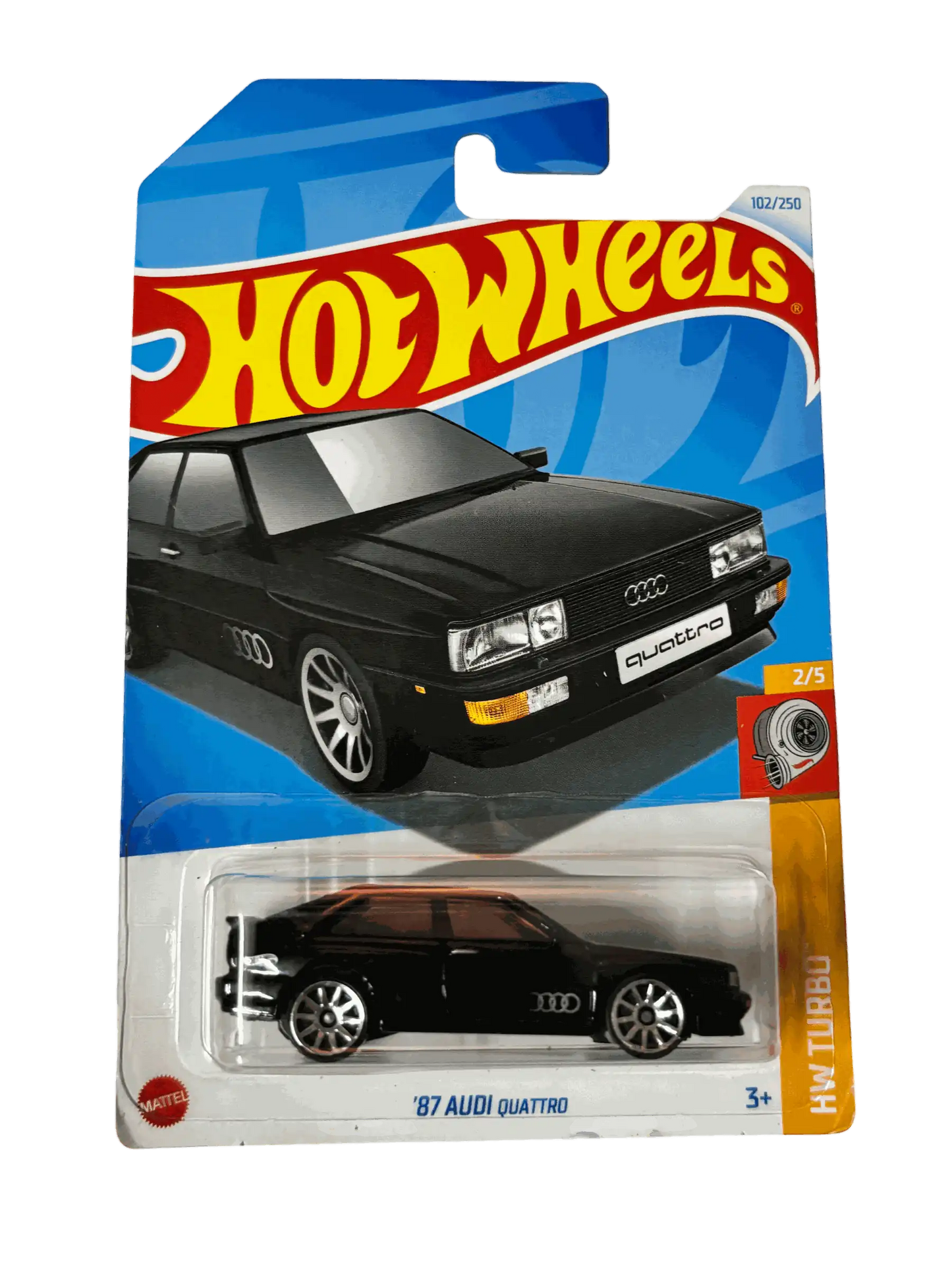Audi Quattro Black Hot Wheels