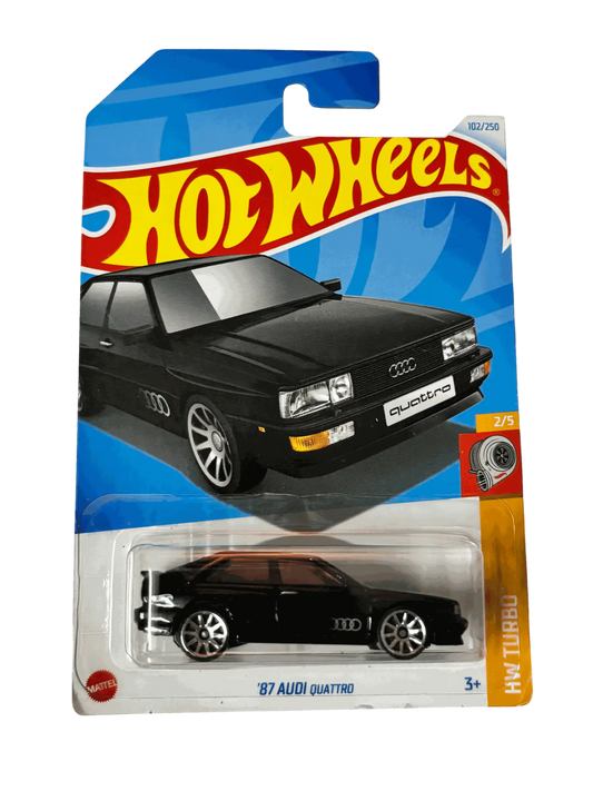 Audi Quattro Black Hot Wheels