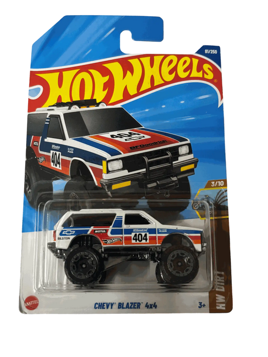Chevrolet Blazer 4x4 White Hot Wheels