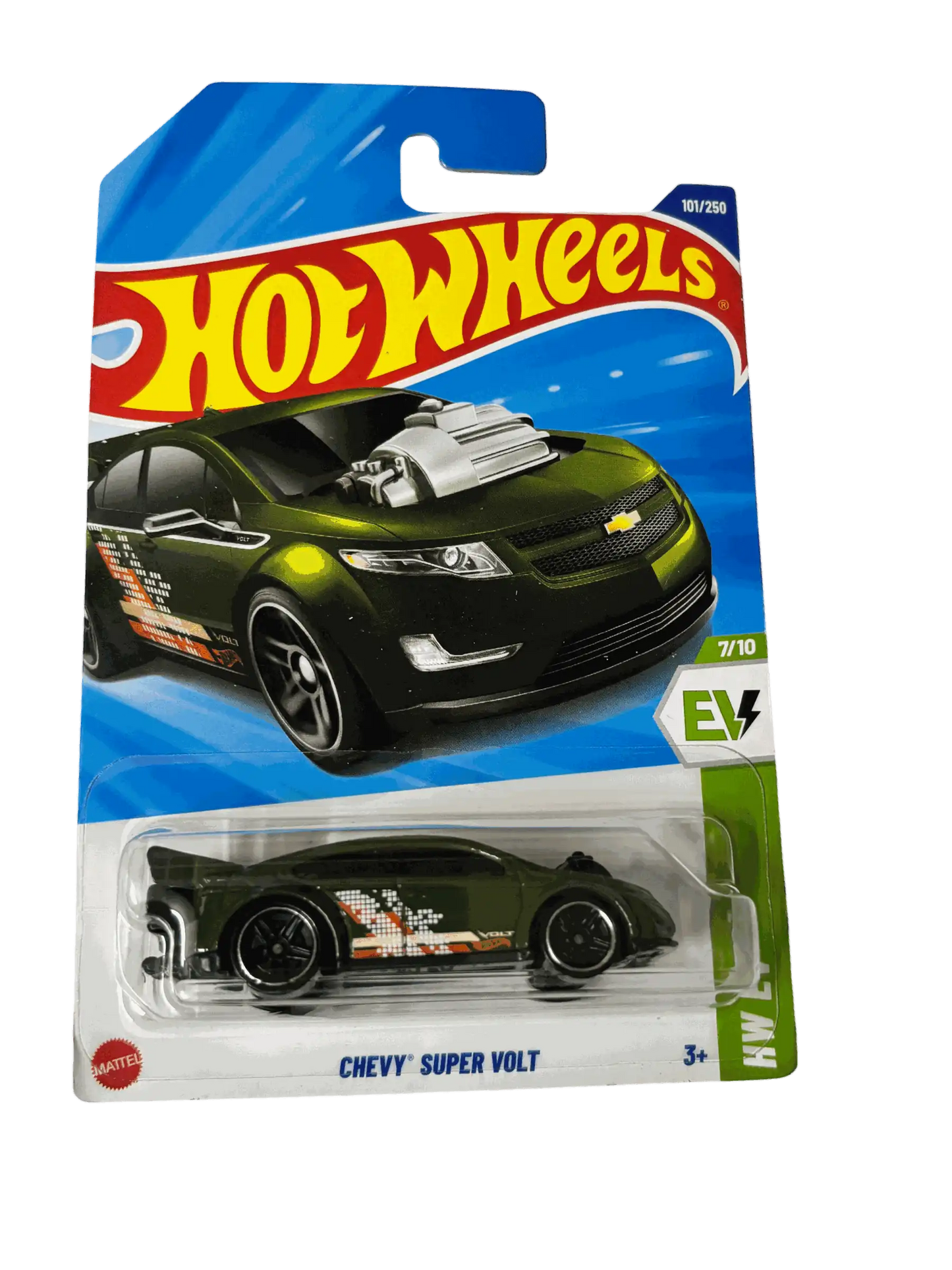 Chevrolet Super Volt Dark Green Hot Wheels Imported