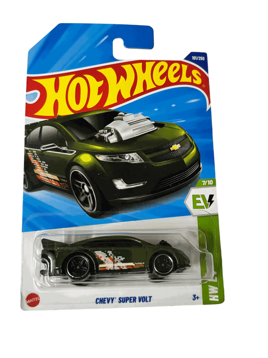 Chevrolet Super Volt Dark Green Hot Wheels Imported