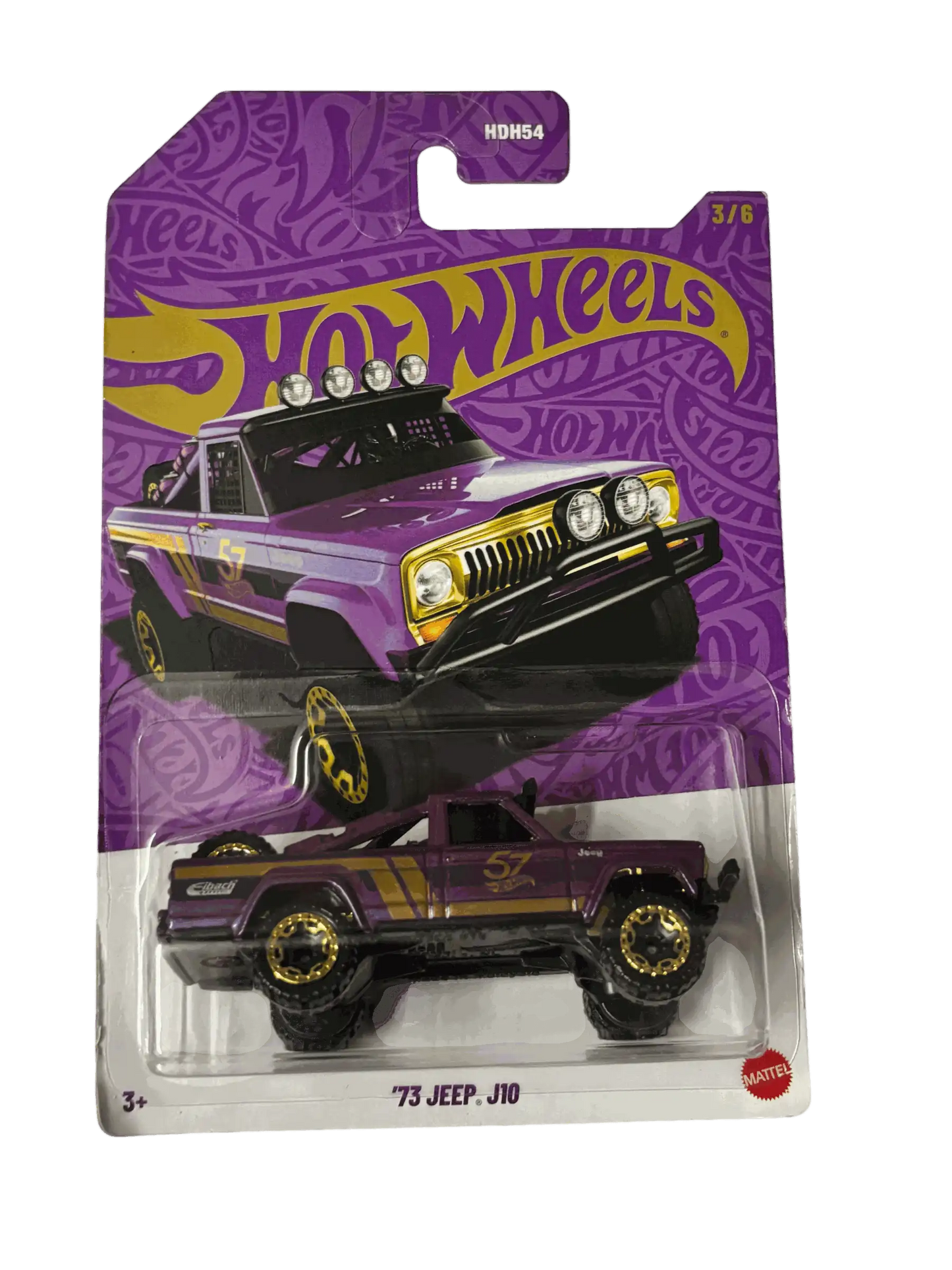 Jeep 1973 J10 Purple Hot Wheels