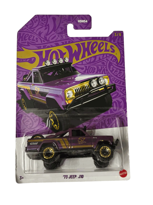 Jeep 1973 J10 Purple Hot Wheels