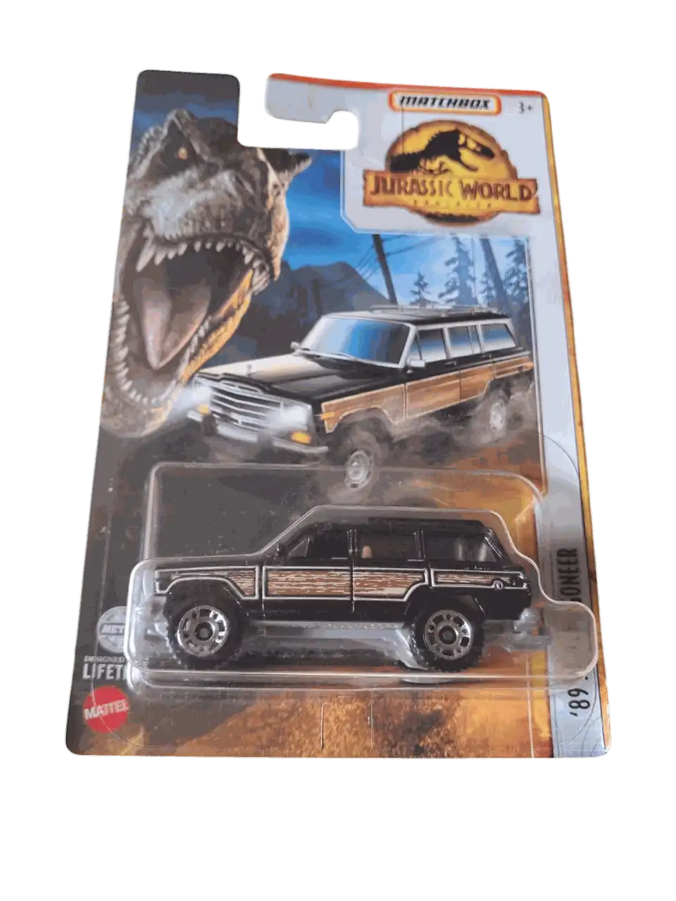 Jeep 1989 Wagoneer Black Matchbox