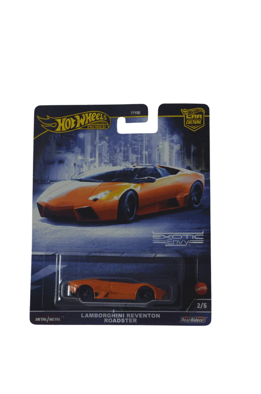 Lamborghini Reventon Roadster Orange Hot Wheels Premium