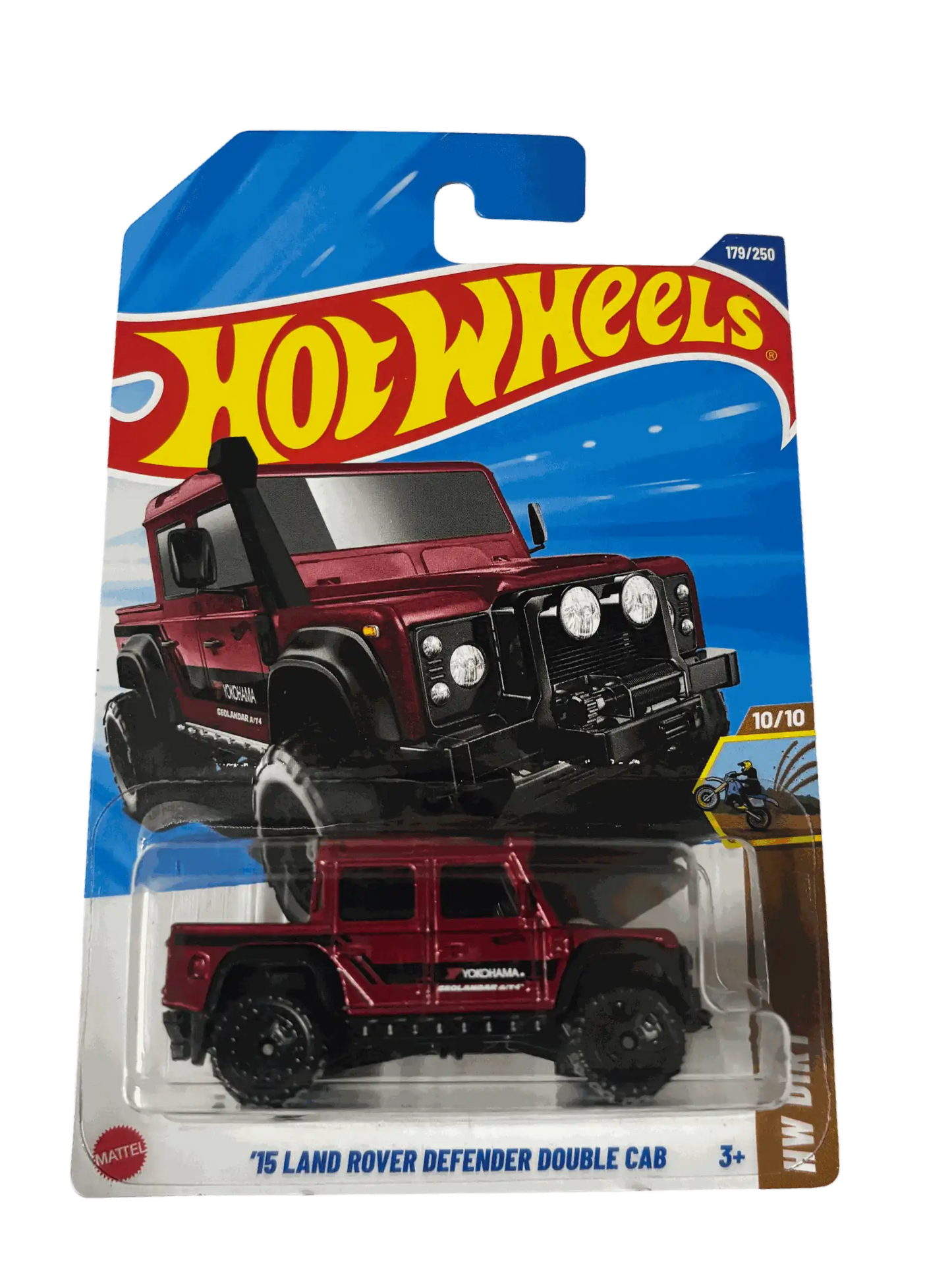 Land Rover 2015 Defender Double Cab Red Hot Wheels