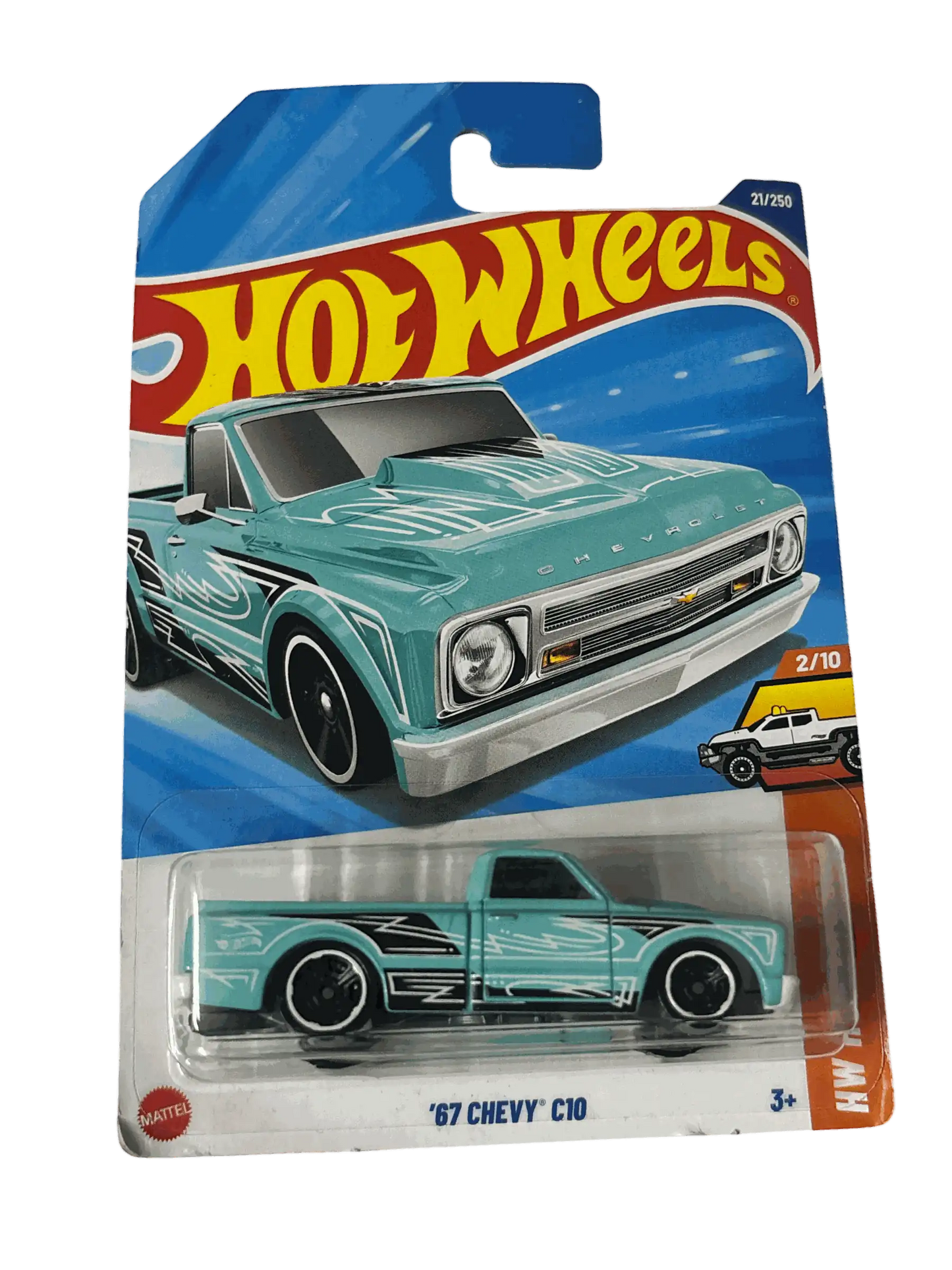 Chevrolet 1967 C10 Teal Hot Wheels