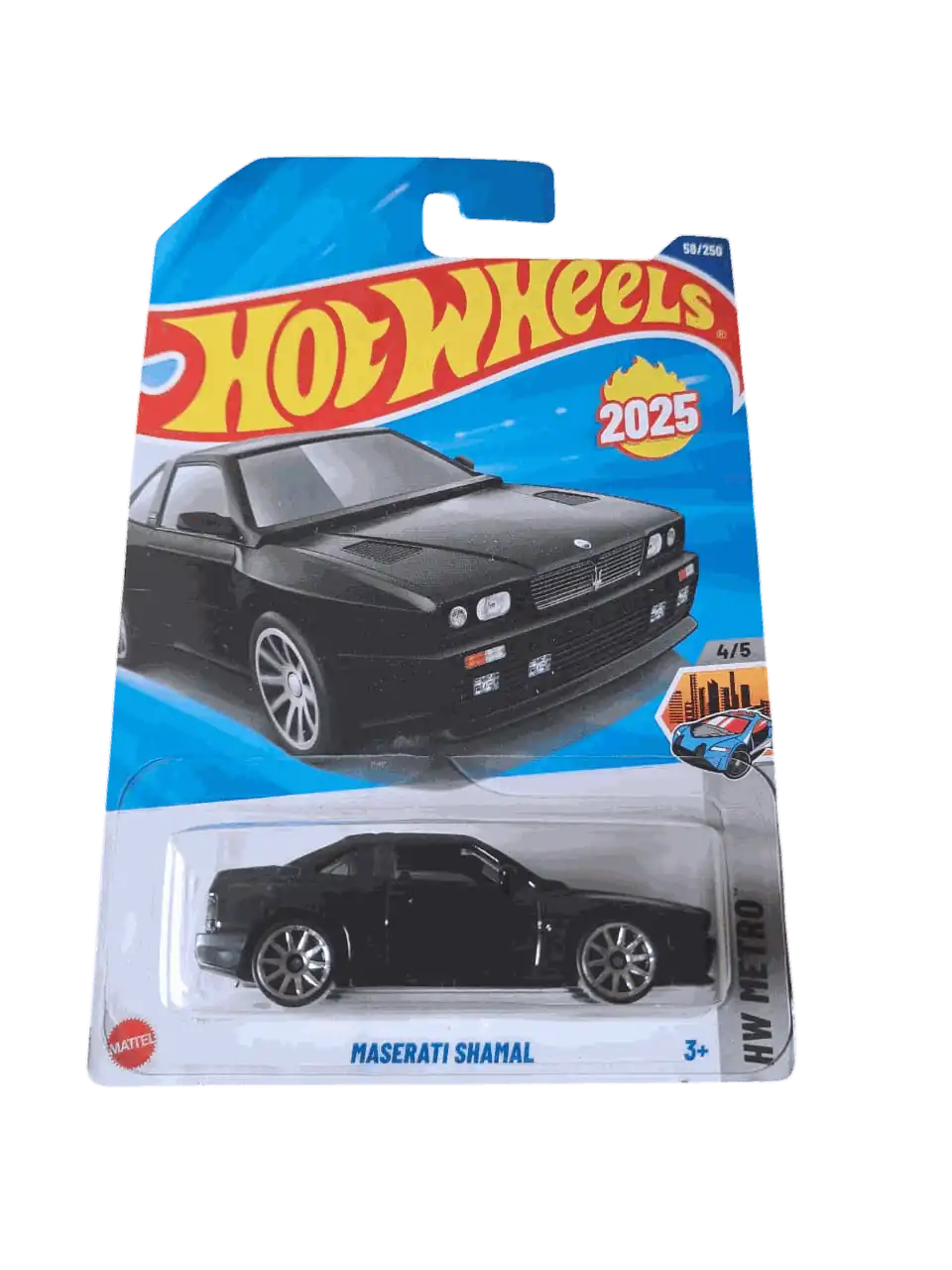 Maserati Shamal Black Hot Wheels