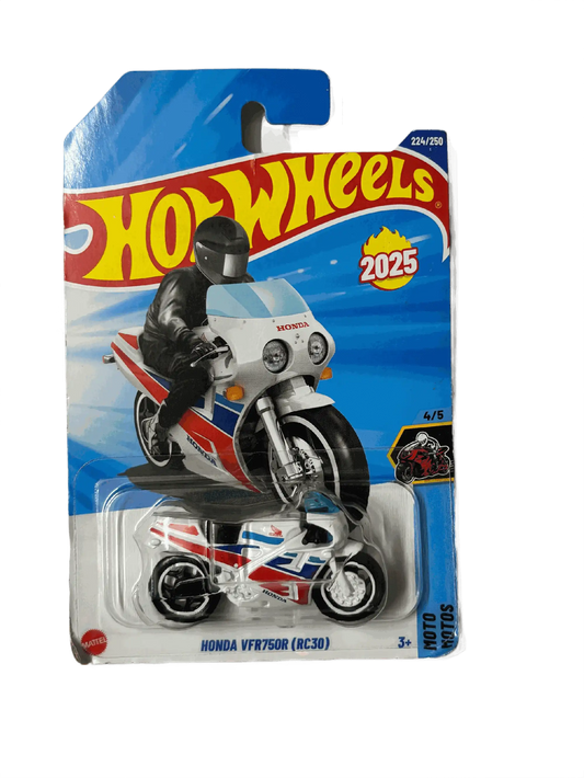 Honda VFR750R RC30 White Hot Wheels