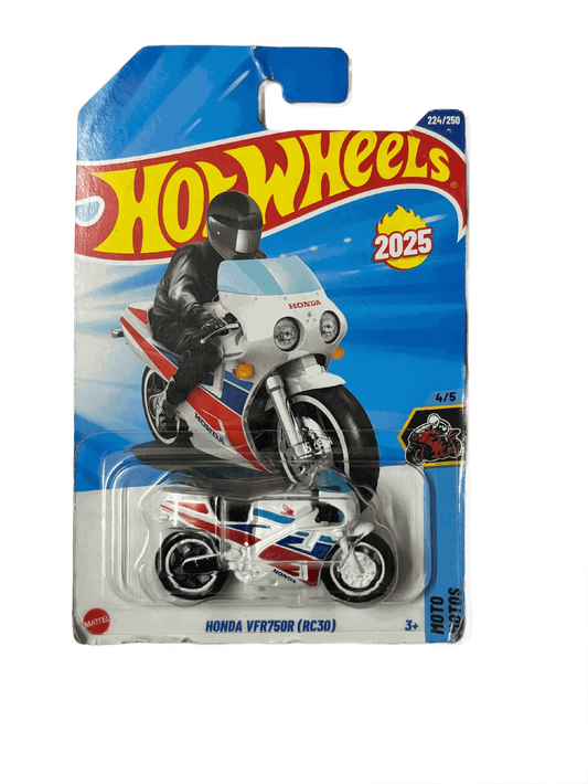 Honda VFR750R RC30 White Hot Wheels