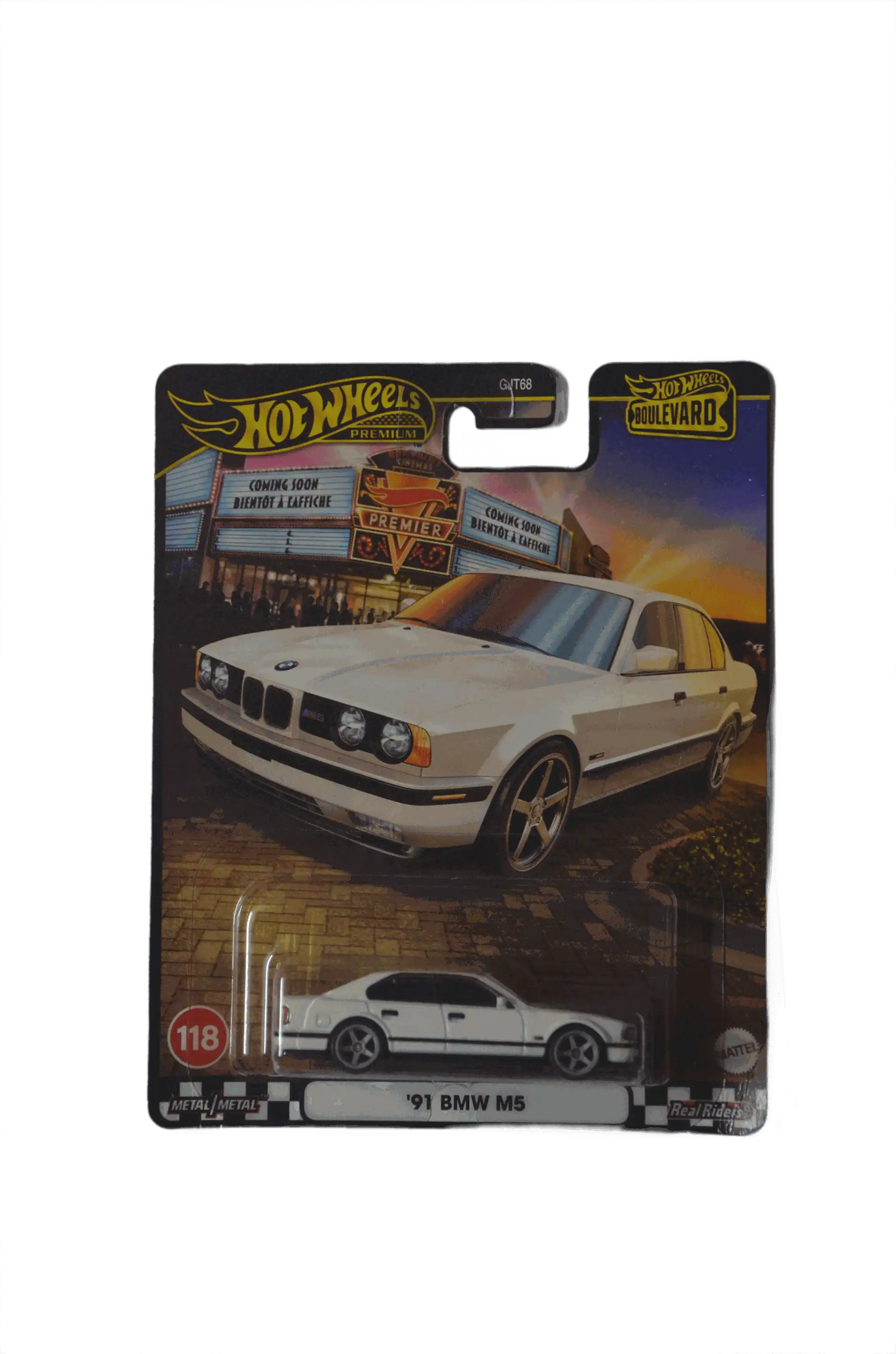 BMW 1991 M5 White Hot Wheels Premium