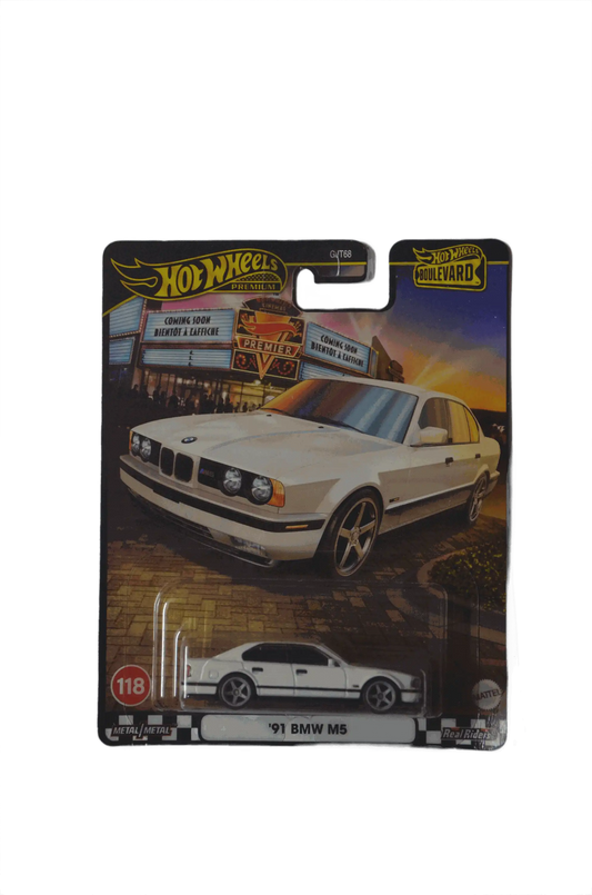 BMW 1991 M5 White Hot Wheels Premium