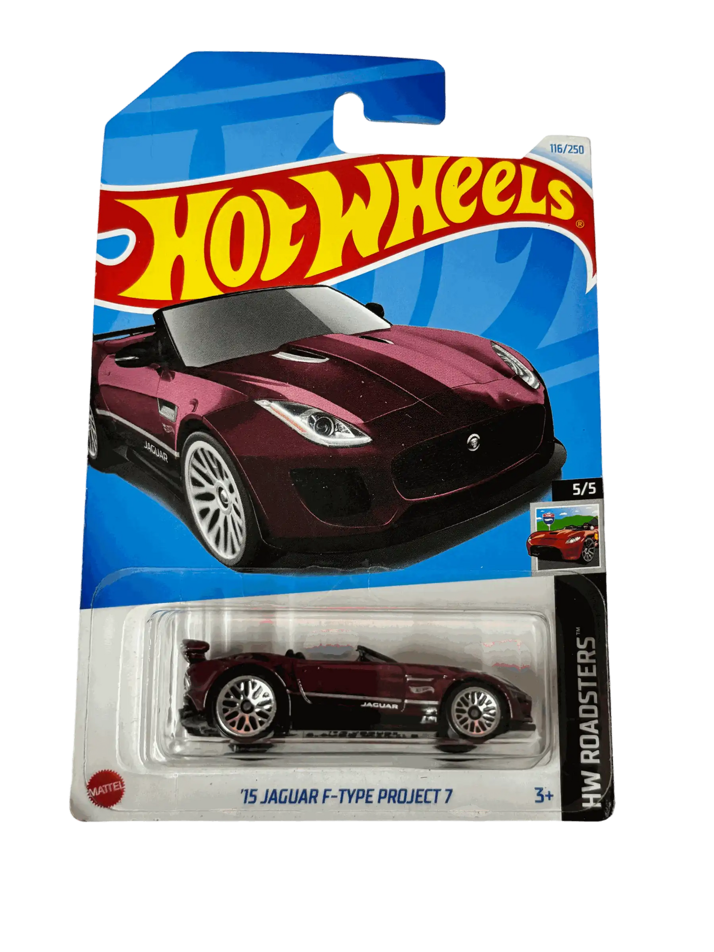 Jaguar F-Type Project 7 Magenta Hot Wheels