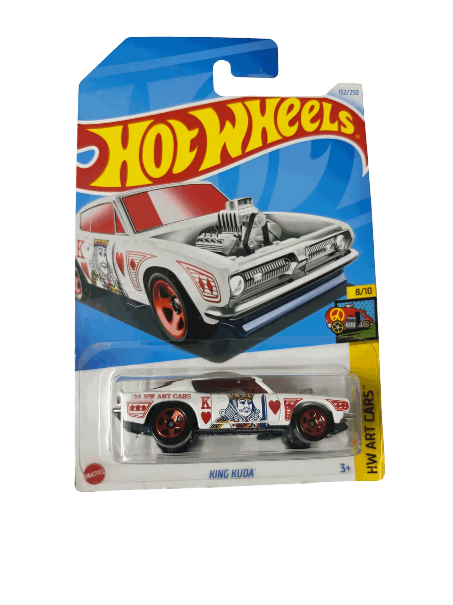 King Kuda White Hot Wheels
