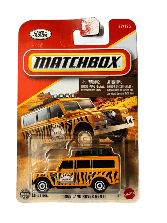 Land Rover 1966 Gen 2 Camouflage Matchbox