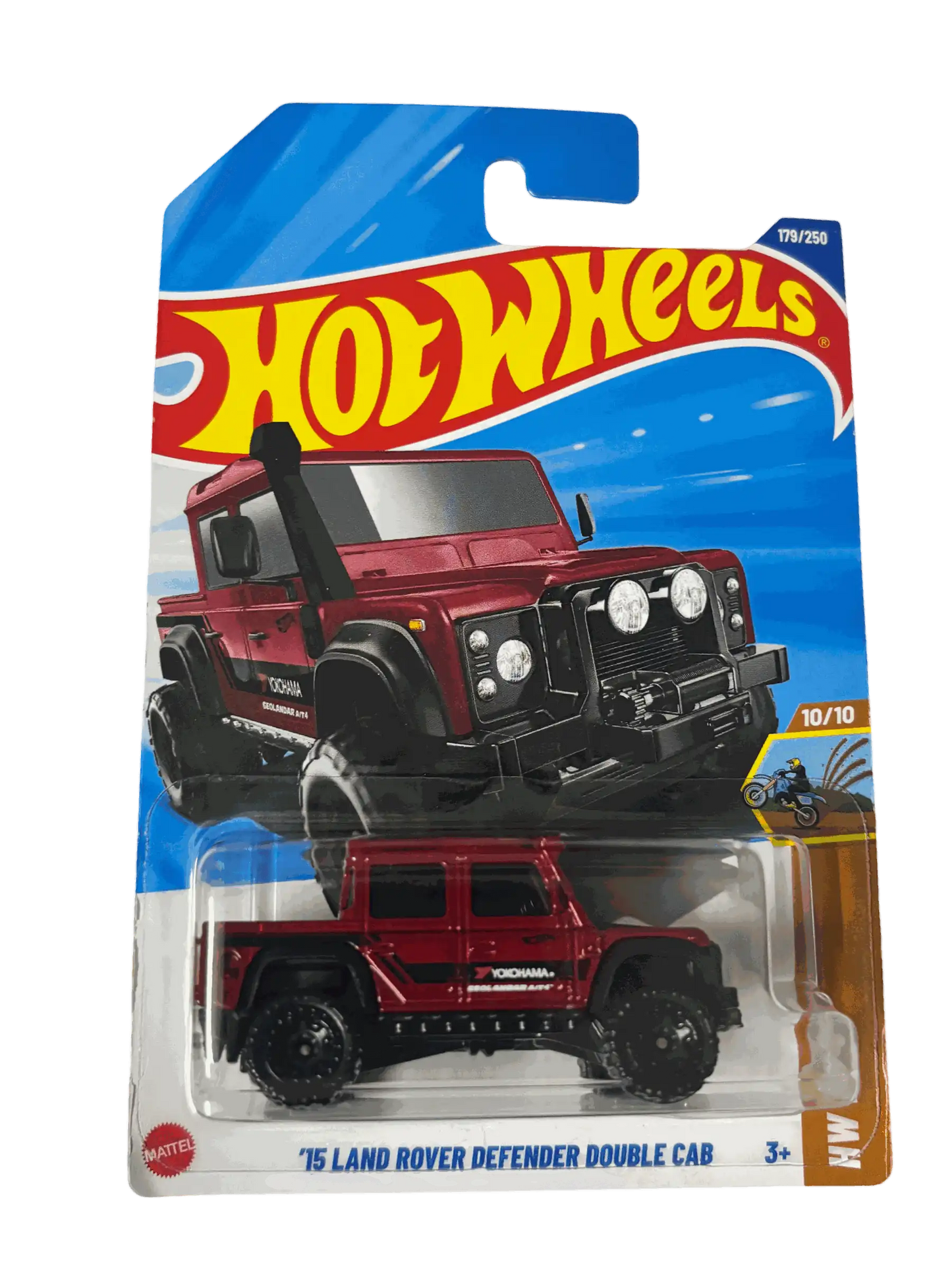Land Rover 2015 Defender Double Cab Red Hot Wheels