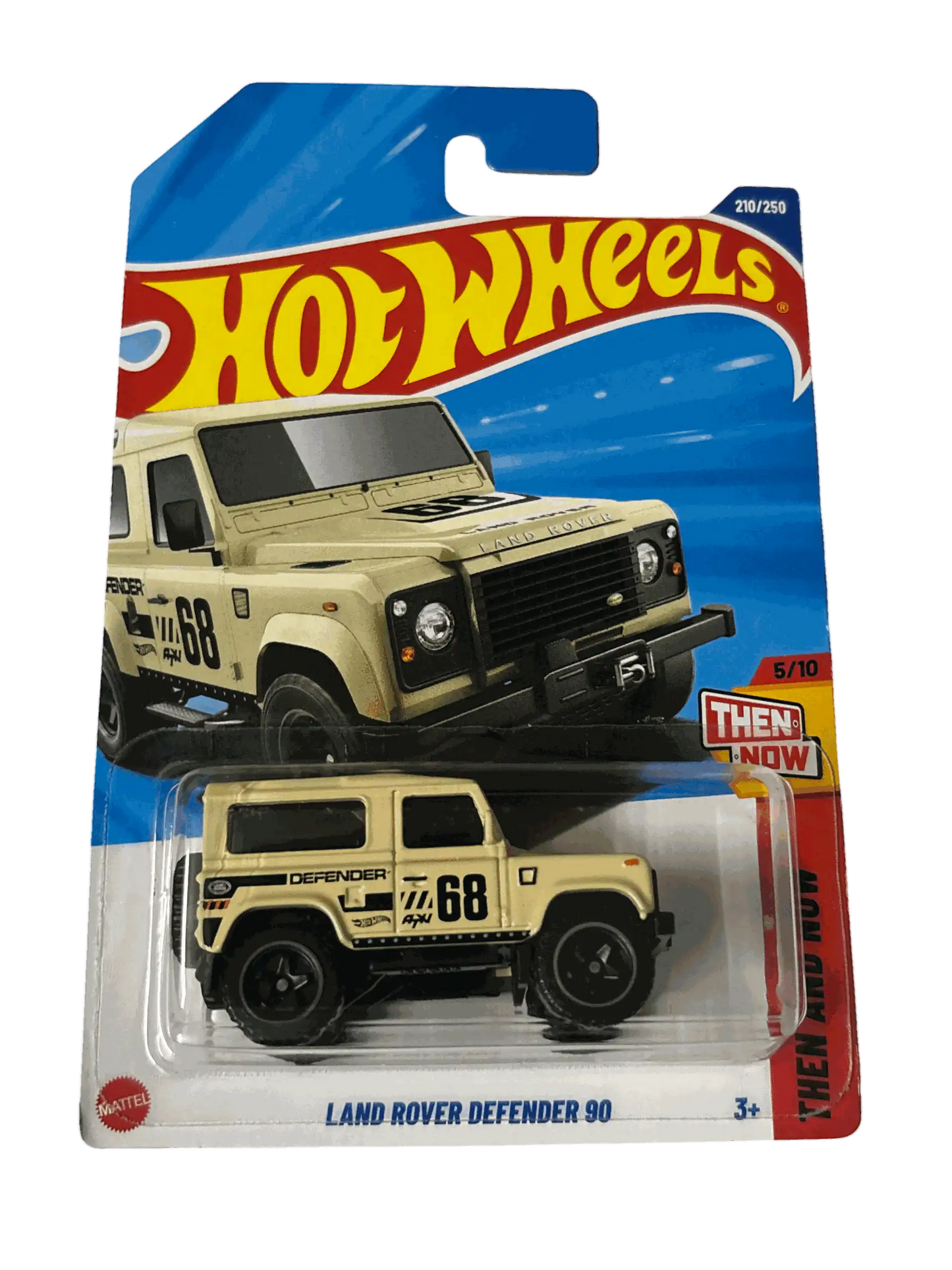 Land Rover Defender 90 Tan Hot Wheels