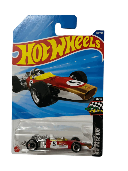 Lotus 1967 Type 49 Red White Hot Wheels