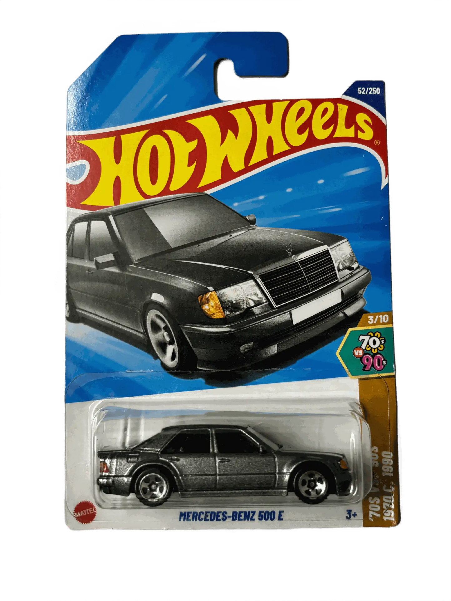 Mercedes-Benz 500E Silver Hot Wheels