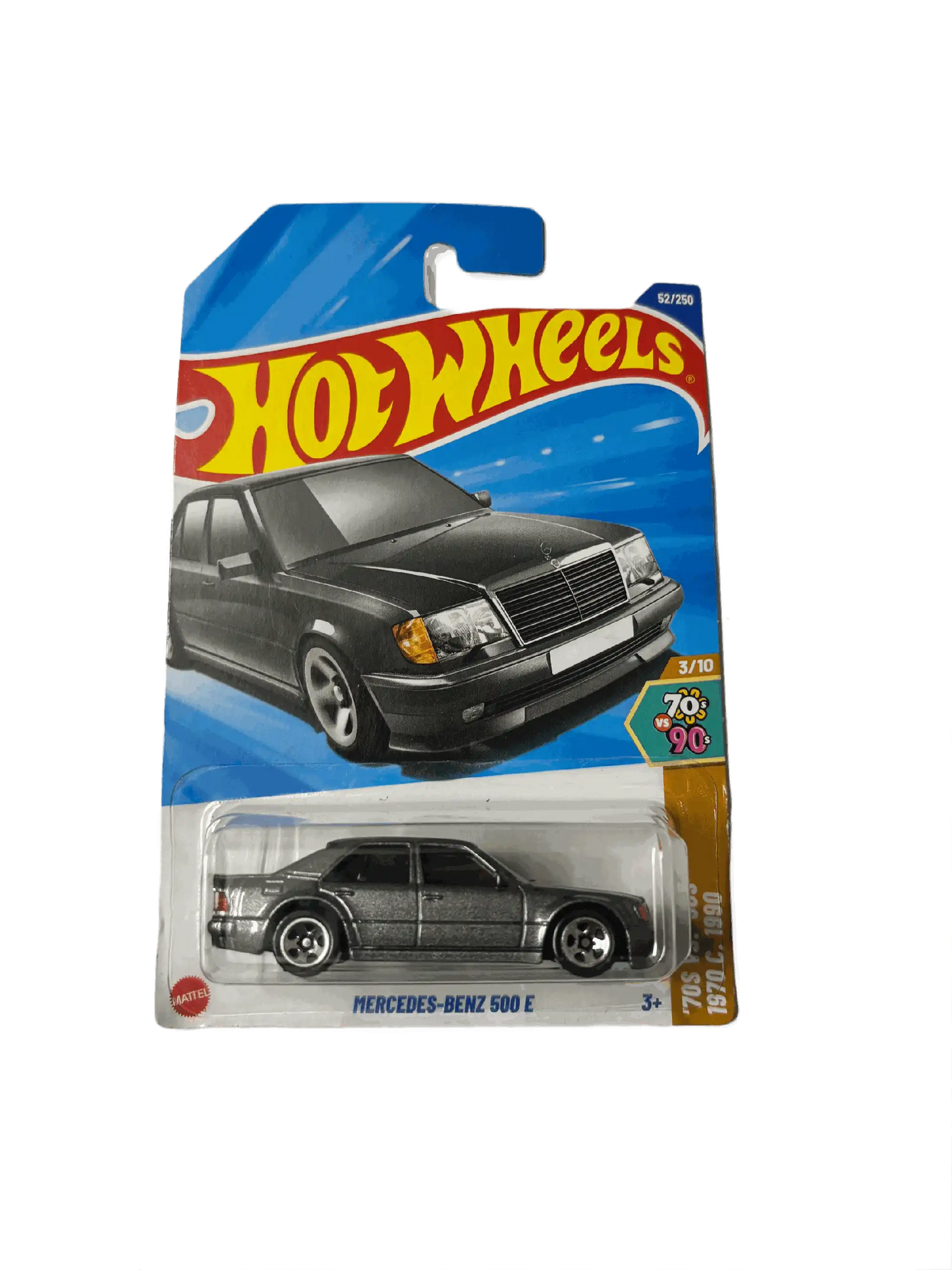 Mercedes-Benz 500E Silver Hot Wheels