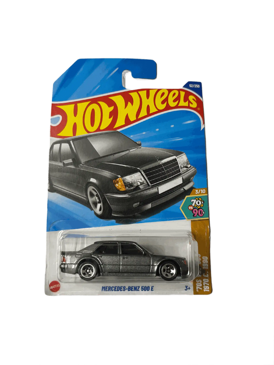 Mercedes-Benz 500E Silver Hot Wheels