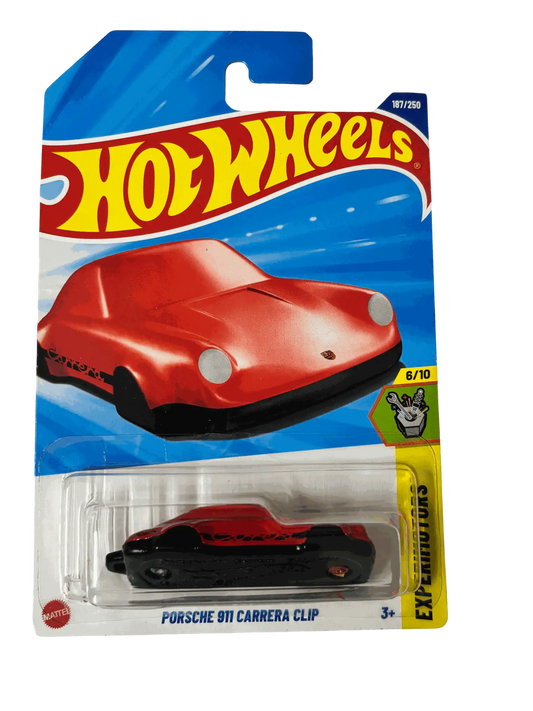 Porsche 911 Carrera Clip Red