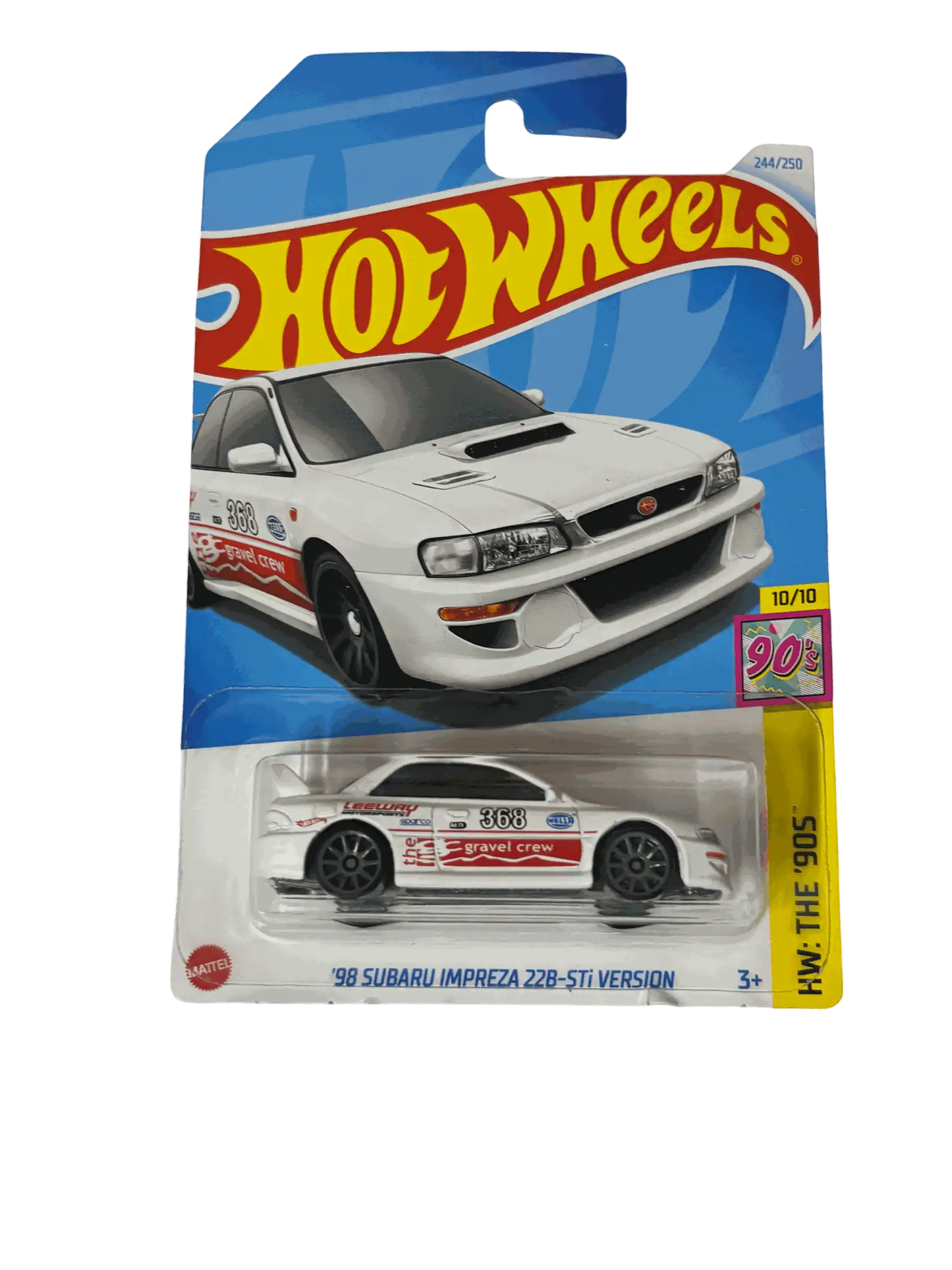 Subaru 1998 Impreza 22B STi-Version White Hot Wheels