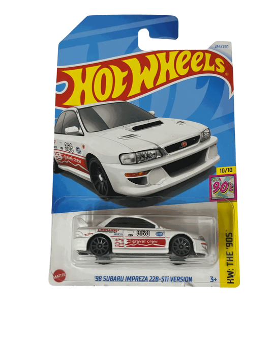 Subaru 1998 Impreza 22B STi-Version White Hot Wheels