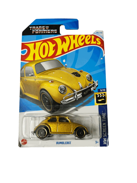 Volkswagen Beetle Bumblebee Golden Hot Wheels