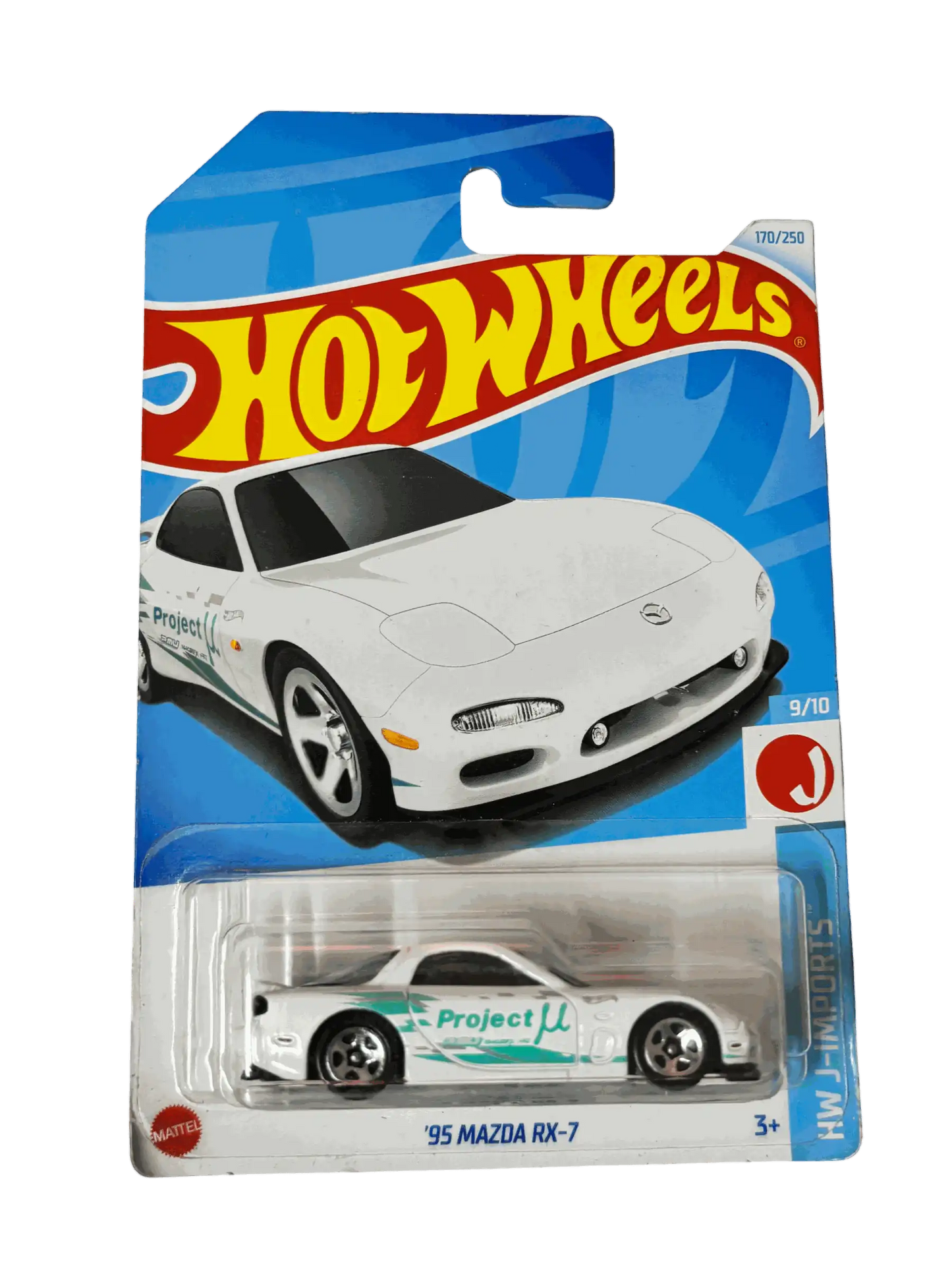 Mazda RX-7 White Hot Wheels