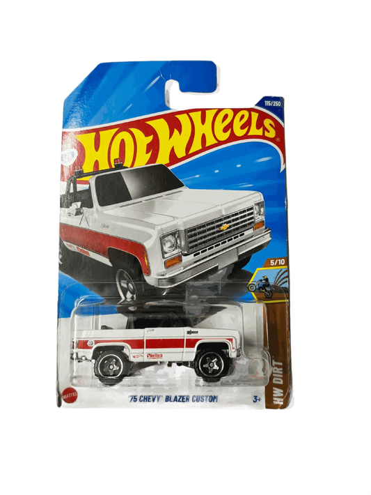 Chevrolet 1975 Custom Blazer White Hot Wheels