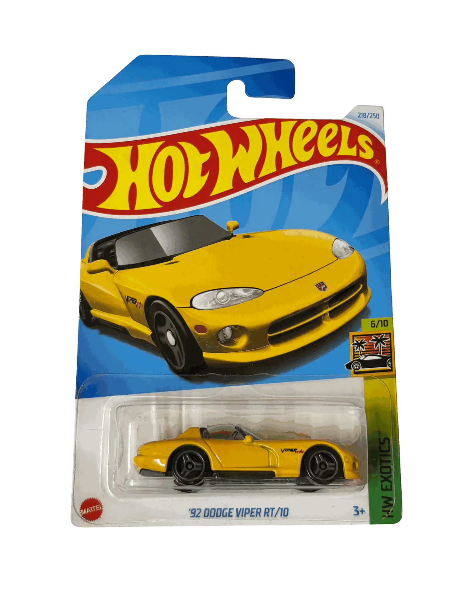 Dodge Viper RT 10 Yellow Hot Wheels