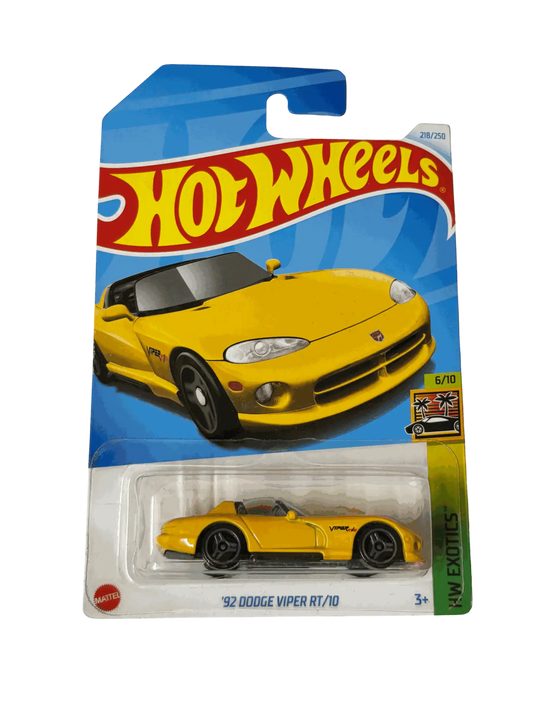 Dodge Viper RT 10 Yellow Hot Wheels