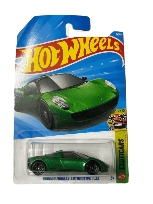 Gordon Murray Automotive T.33 Green Hot Wheels